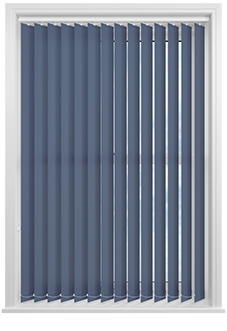 Roma, Deep Blue - Vertical Blind